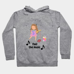 Feel the music Hoodie